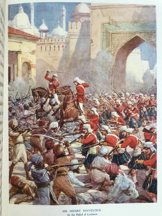 约20世纪早期 历史英雄故事集 8幅彩色与大量黑白文件插图 布脊精装18开 商品图12