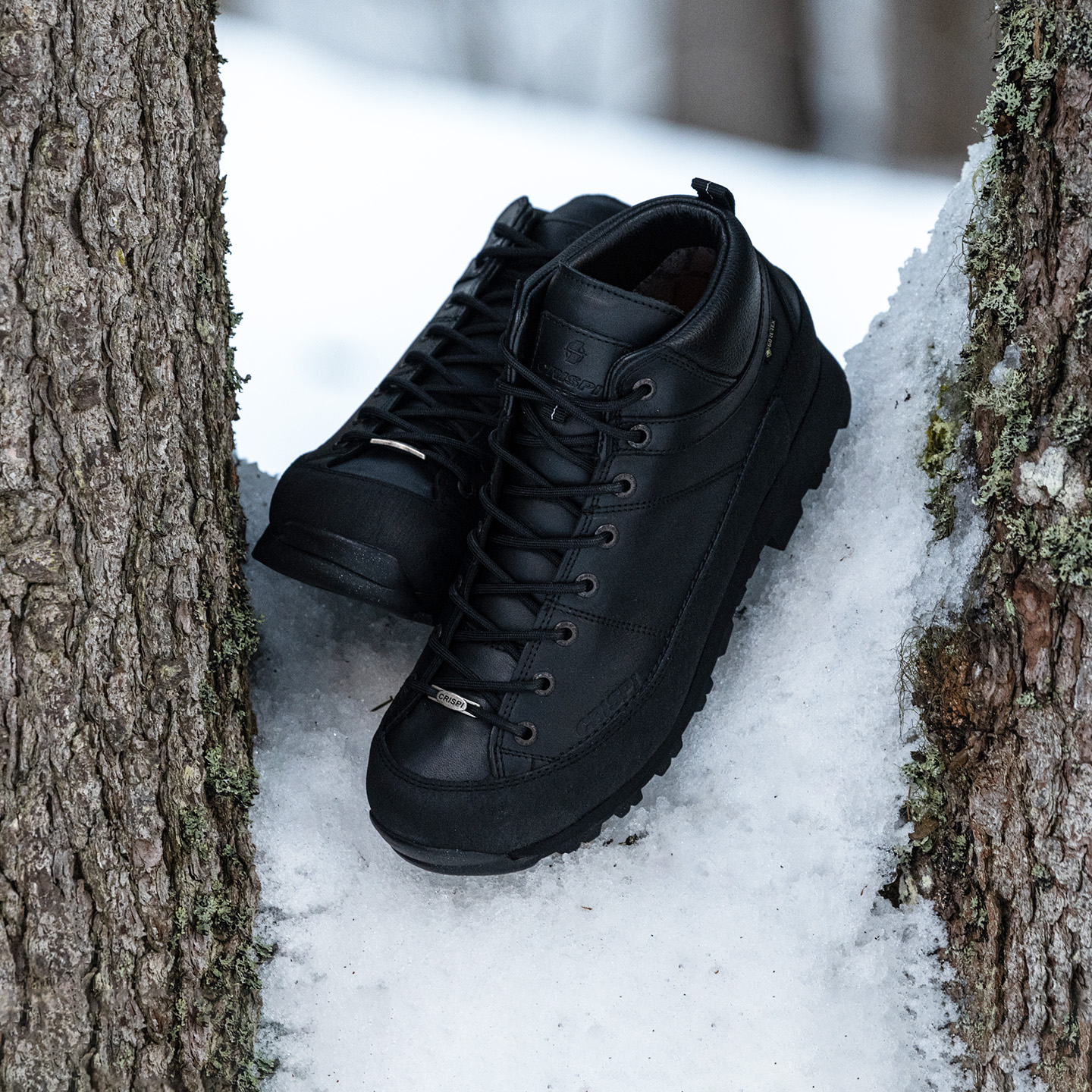 CRISPI 秋冬户外保暖防水防滑徒步登山鞋-MONACO Snug GTX