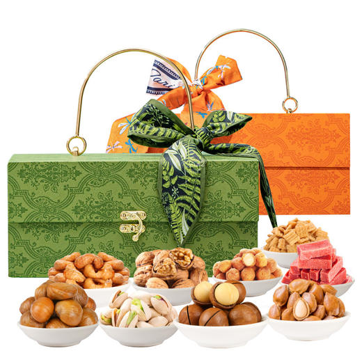 【新年！轻奢甄选豪礼】坚果大礼包 礼盒装年货 食品炒货坚果干果零食礼品 新年送礼走亲戚佳品 商品图4