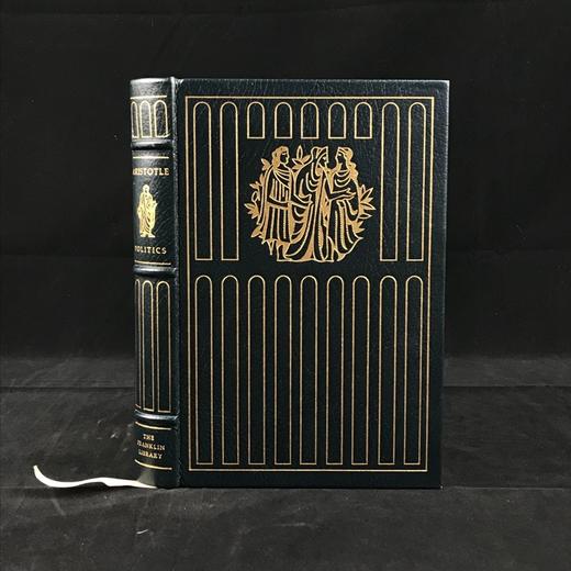 限量版！亚里士多德《政治学》 配插图 富兰克林图书馆豪华皮装本 商品图0