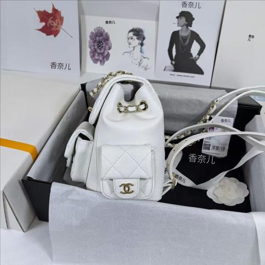 香奈儿 23K 秋冬系列 duma坦克双背包  小号（LZ） 商品图3