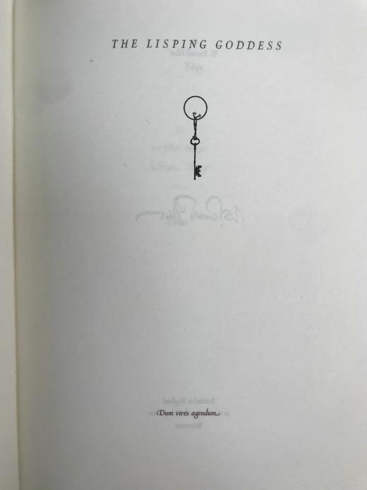 限量版弗林特签名本！1968年 咬舌女神：船首像幻梦 配插图 精装8开带书匣 商品图2