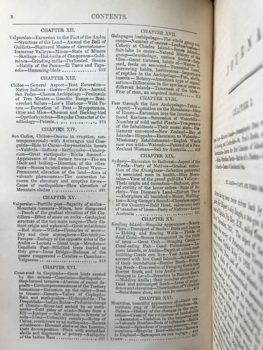 1889年 达尔文《比格尔号环球航行日记》 配插图 漆布精装32开 商品图7