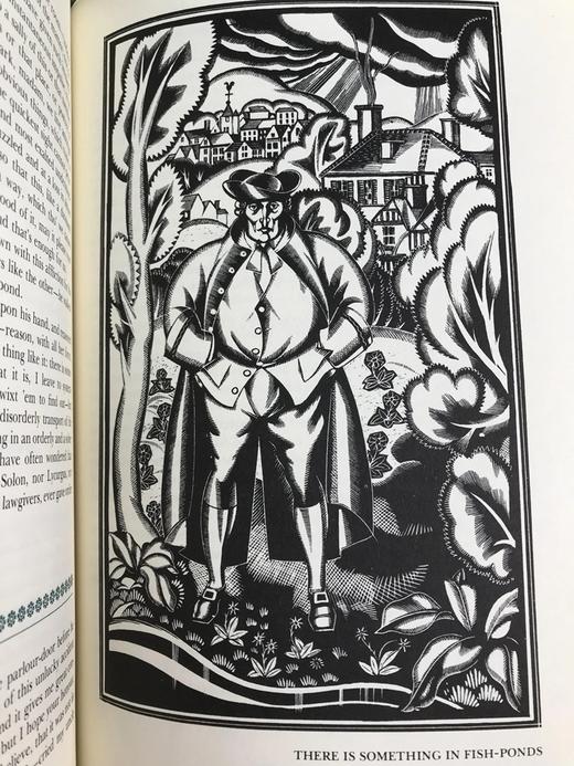 限量版！劳伦斯・斯特恩《项狄传》 配插图 富兰克林图书馆豪华皮装本 商品图7