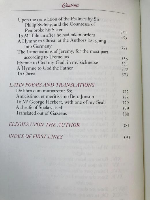 限量版！约翰・邓恩《约翰・邓恩诗集 富兰克林图书馆豪华皮装本 商品图5