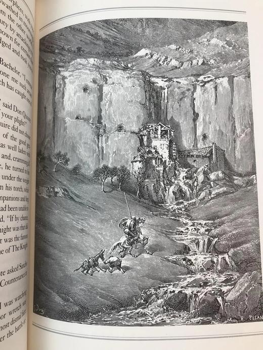 限量版！含藏书票 塞万提斯《堂吉诃德》 配多雷插图 富兰克林图书馆豪华皮装本 商品图9