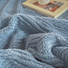 热卖！超软糯！恒源祥 2026新款 塔芙绒羊羔绒双层盖毯 超厚超柔软 7色可选（单盖毯 无枕套） 商品缩略图12