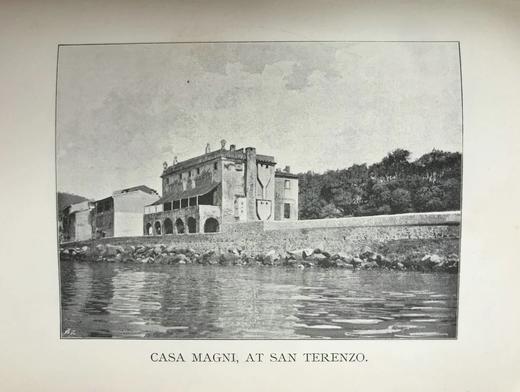 1898年 雪莱的最后时光 19幅插图 漆布精装32开 商品图9