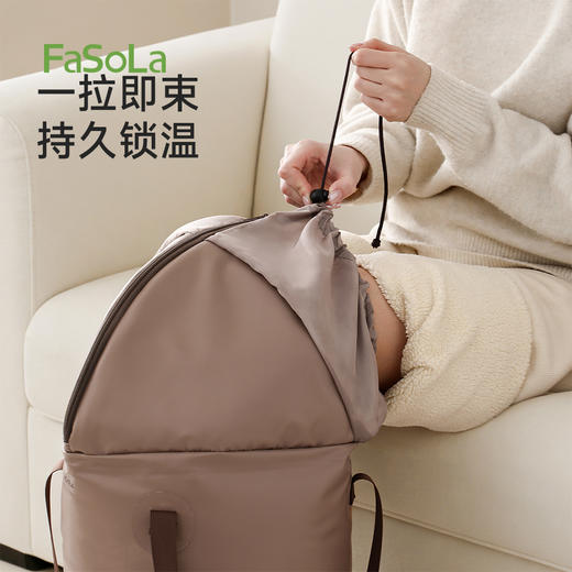 FaSoLa泡脚桶家用过膝加厚足浴桶加热保温养生神器宿舍洗脚桶通用 商品图6