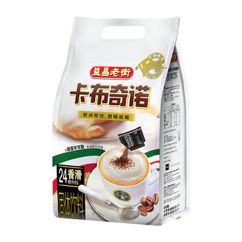 益昌老街（AIK CHEONG OLD TOWN）意式卡布奇诺速溶咖啡粉 24包612g  马来西亚进口 商品图1