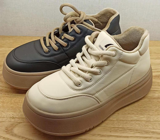 2023豪行冬新款23430889M高帮休闲加绒高帮女鞋棉鞋专柜正品大码 商品图0