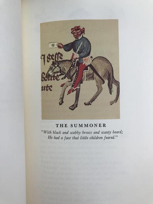 限量版！杰弗里・乔叟《坎特伯雷故事集》 配插图 富兰克林图书馆豪华皮装本 商品图7