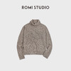 ROMI STUDIO“羊毛花纱”彩点高领套头简约老钱毛衣 RWDSST1830 商品缩略图0