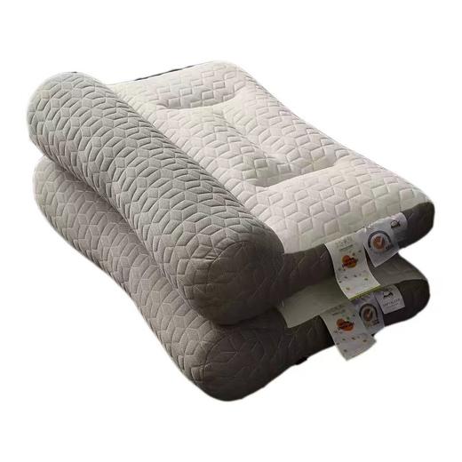 日本骨科反弓牵引乳胶枕头枕芯家用护颈椎助睡眠富贵 商品图4