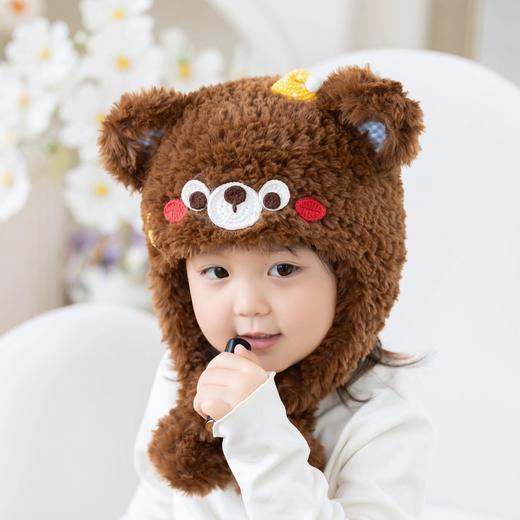 苏苏姐家绒宝亲子护耳帽手工diy编织钩针毛线团绒绒蜜糖材料包 商品图1