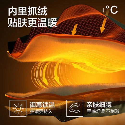 【清仓捡漏】【L-2XL】【有棵树】男士德绒磨毛保暖裤 商品图6