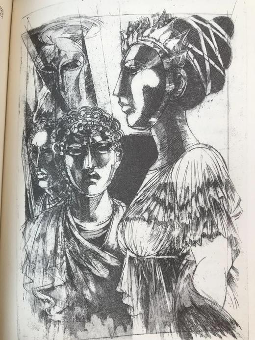 限量版！埃斯库罗斯《俄瑞斯忒亚》配插图 富兰克林图书馆豪华皮装本 商品图7