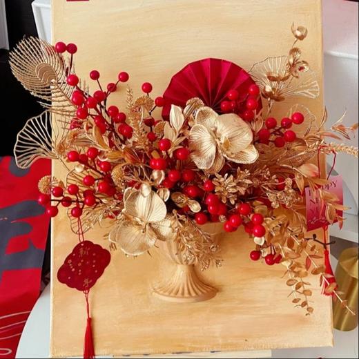 【花开富贵】立体油画年宵花 商品图1