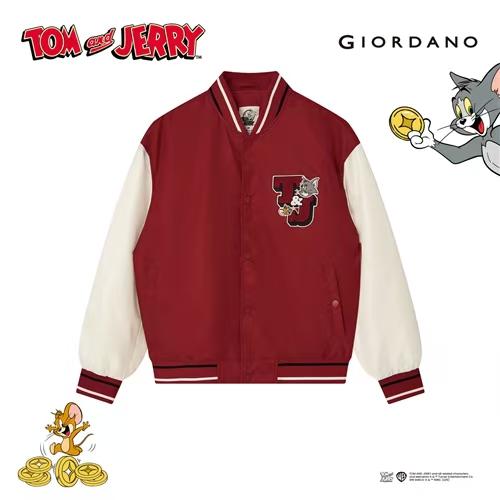 佐丹奴男装【猫和老鼠联名款】夹棉棒球服外套01076601 商品图0