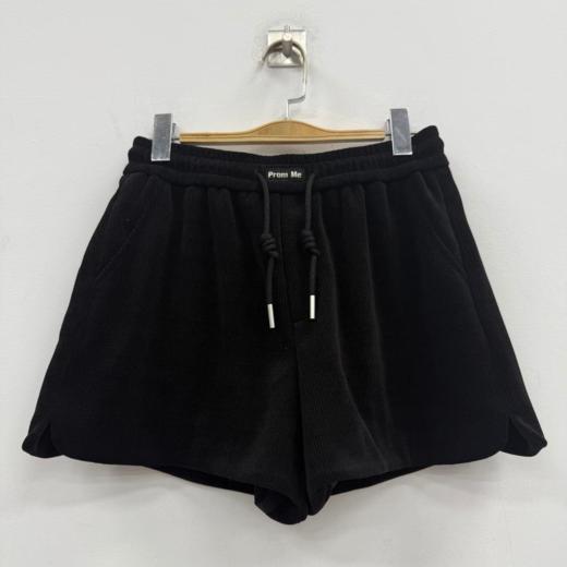 NC松紧腰灯芯绒短裤50907（黑）冬季954010310321 商品图1