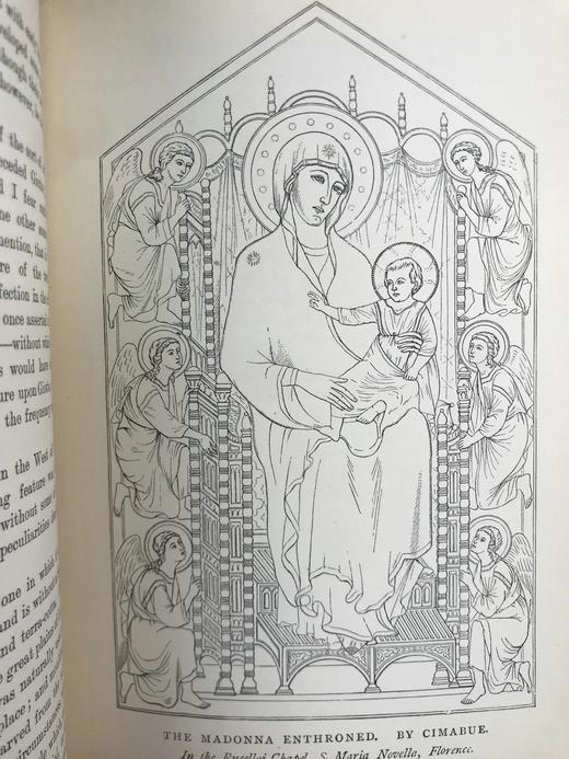1881年 奎尔特《乔托传》 14幅插图 全真皮精装32开 商品图8