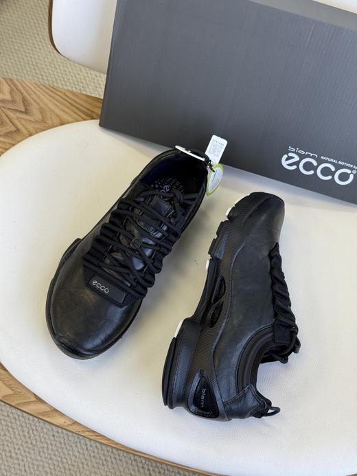 ECCO爱步运动男鞋25周年新款百搭轻盈舒适黑色跑步鞋健步 商品图4