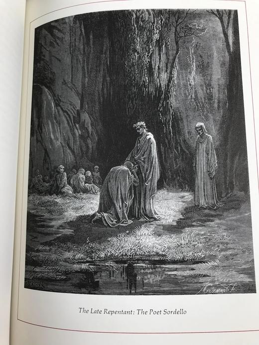 限量版！但丁・阿利吉耶里《神曲》 配插图 富兰克林图书馆豪华皮装本 商品图9