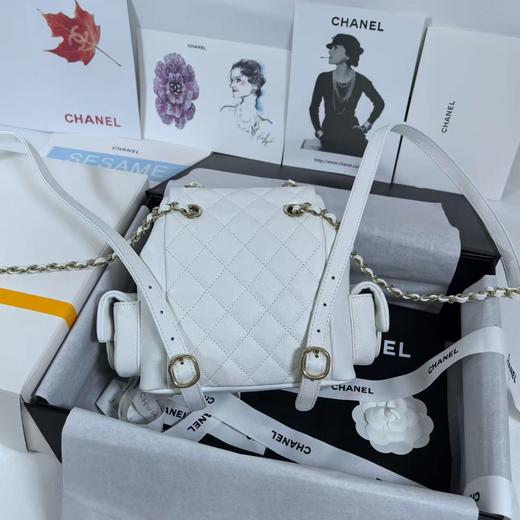 香奈儿 23K 秋冬系列 duma坦克双背包  小号（LZ） 商品图2