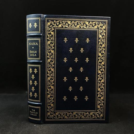 限量版！埃米尔・左拉《娜娜》 配插图 富兰克林图书馆豪华皮装本 商品图0