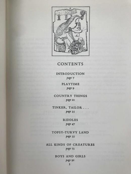 1968年 法布尔童谣集 配大量趣味插图 精装16开 商品图5