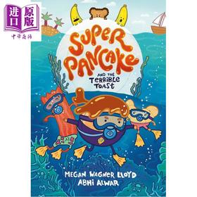 预售 【中商原版】桥梁漫画 超级煎饼3 Super Pancake 3 Terrible 英文原版 儿童漫画故事绘本 图画小说 幽默笑话 进口童书7岁以上
