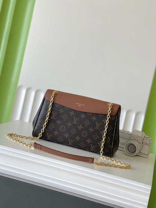 秋冬特惠💰850 原单LV M27065 尺寸：30.5×21×12.5cm Saint Germain 老花链条包 变码芯片 商品图2