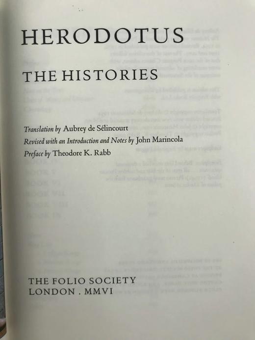 希罗多德《历史》 约28幅插图 弗里欧书社函装本 商品图3