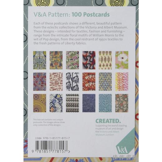 V&A Pattern: 100 Postcards / V&A纹样系列：100张明信片 商品图1