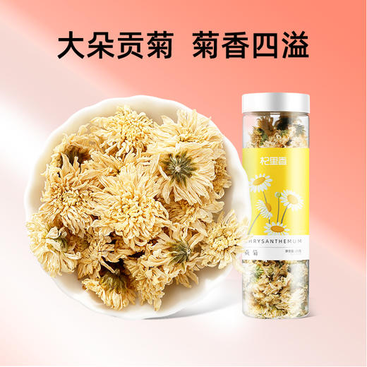【杞里香贡菊花草茶25g】黄山产地 均匀不散朵 口味干爽 可搭配枸杞、玫瑰 商品图0