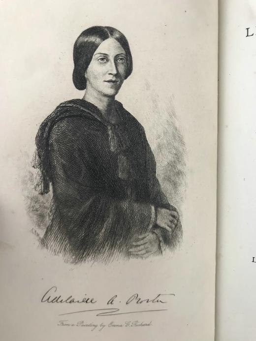 1882年 普罗克特《传奇与歌谣集》 狄更斯作序 1幅肖像插图 全真皮精装36开 商品图2