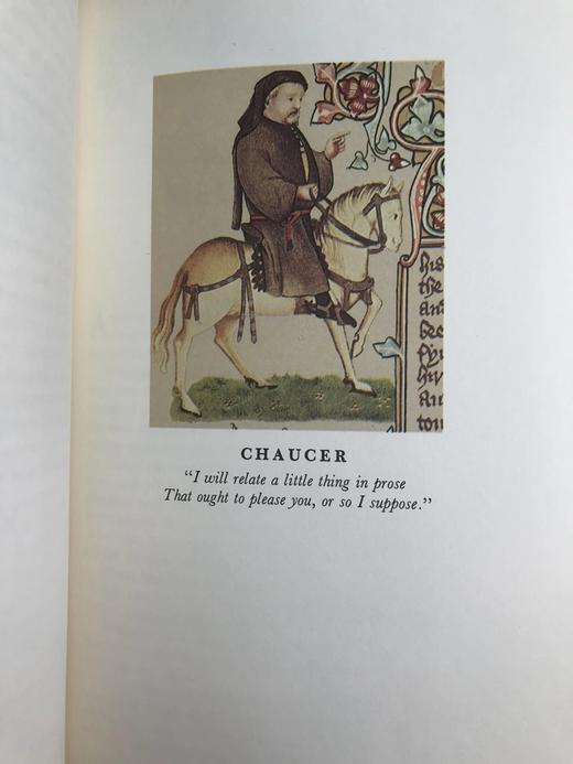 限量版！杰弗里・乔叟《坎特伯雷故事集》 配插图 富兰克林图书馆豪华皮装本 商品图10