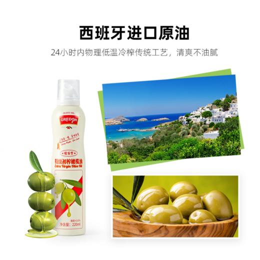 不打烊~【喷雾型】西班牙进口特级初榨橄榄油 轻食减脂健身食用油  无添加剂！ 商品图2