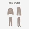 ROMI STUDIO“花纱羊毛混纺三件套”羊毛宽松圆领针织衫 RWDSST1931 商品缩略图1