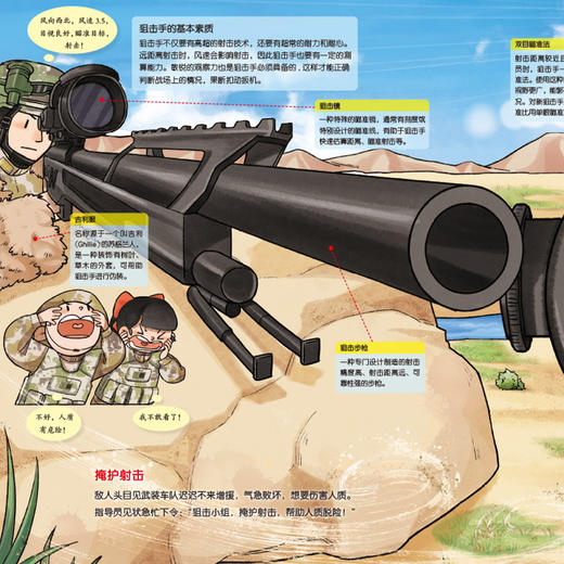 《中国军事科普绘本·英雄系列》（全3册）：《中国舰长》《中国机长》《突击英雄》 商品图8