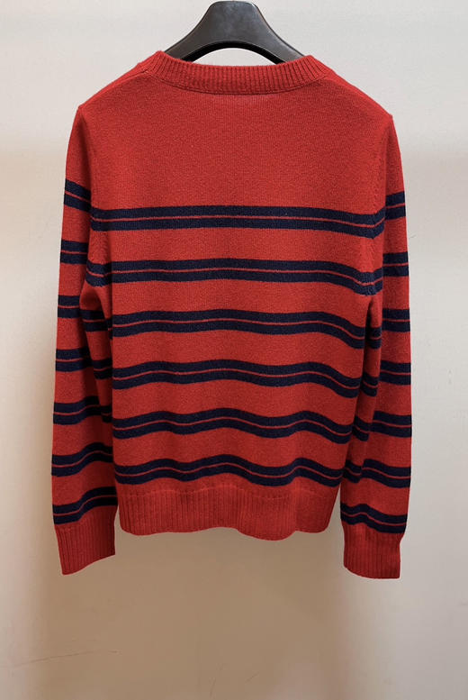 1229-1跨年极限特惠 渠道货 小禾女士新年系列 红色条纹 针织毛衣 商品图13