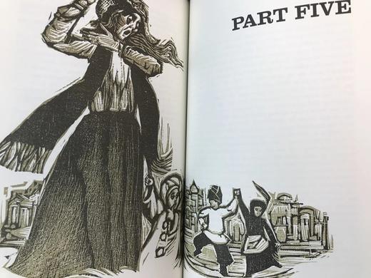 限量版！含藏书票 费奥多尔・陀思妥耶夫斯基《罪与罚》 配插图 富兰克林图书馆豪华皮装本 商品图8