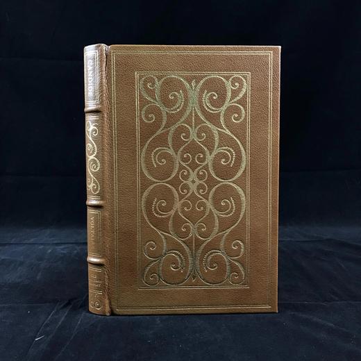 限量版！伏尔泰《老实人或乐观主义》 配插图 富兰克林图书馆豪华皮装本 商品图0