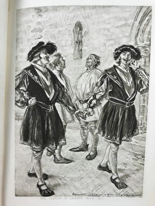 工坊特装本！1911年 莎士比亚喜剧集 配插图 真皮精装32开 商品图12