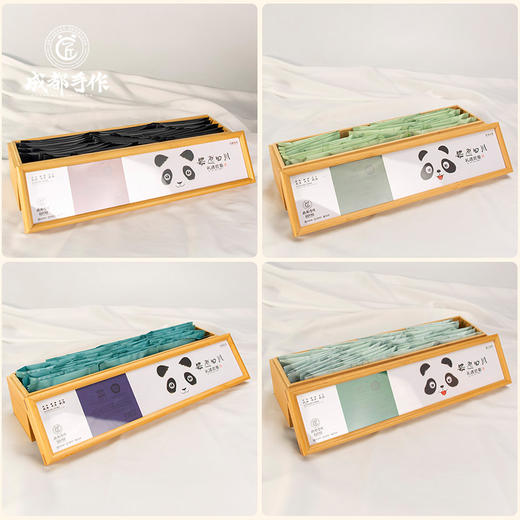 【年货礼盒G款：非遗茗茶】老伙记2026马年非遗茗茶礼盒 邛崃黑茶/蒲江绿茶/青城花茶/蒙顶甘露 四川春茶 精美礼盒包装 春节送礼礼品 员工公司福利 送礼倍有面 支持定制 商品图4