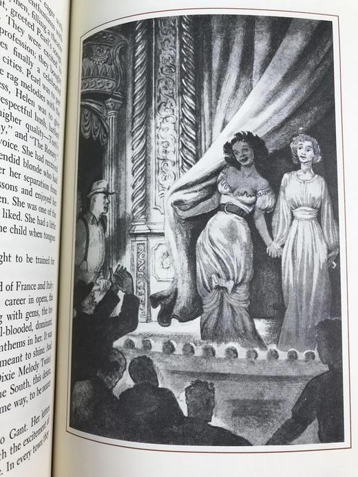 限量版！托马斯・沃尔夫《天使，望故乡》 配插图 富兰克林图书馆豪华皮装本 商品图11