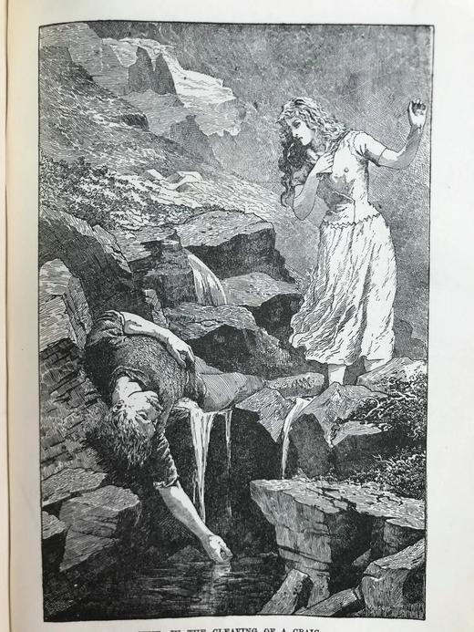 1918年 安德鲁·朗格《蓝色诗集》 配大量插图 漆布精装32开 商品图14