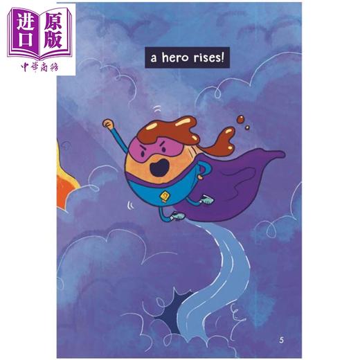 预售 【中商原版】桥梁漫画 超级煎饼3 Super Pancake 3 Terrible 英文原版 儿童漫画故事绘本 图画小说 幽默笑话 进口童书7岁以上 商品图2
