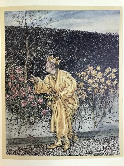 约20世纪早期 霍桑《神奇故事集》 鬼才拉克姆24幅手工贴图 漆布精装16开 商品图8