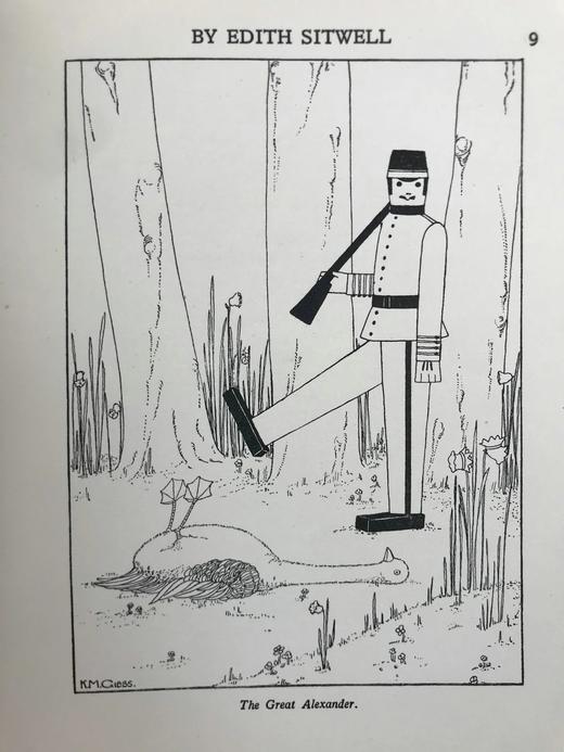 约20世纪早期 欢乐街诗集 多位艺术家绘制精美插图 精装32开 商品图4